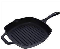 Guía para elegir la mejor sartén de hierro fundido grill