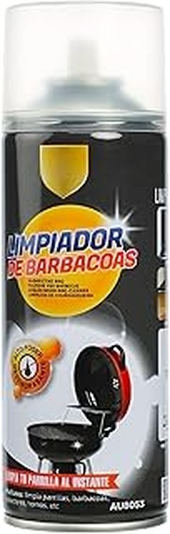 Instrucciones para el uso seguro de limpiadores químicos en barbacoas
