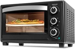 Instrucciones para usar un horno de sobremesa para pizza