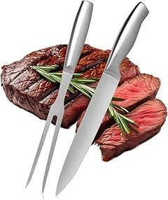 Cuchillos para trinchar carne: acero inoxidable vs cerámicos