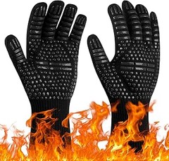 ¿Qué materiales son los mejores para guantes de limpieza de barbacoas?