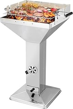 ¿Qué son las barbacoas de carbón de acero inoxidable?