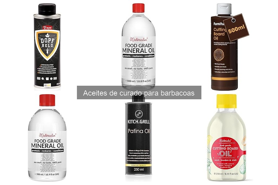 Aceites de curado para barbacoas: carbón vs eléctricas