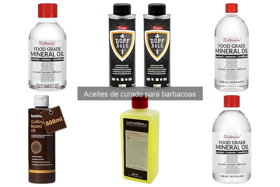 Aceites de Curado para Barbacoas: ¿Qué Son y Cómo Usarlos?