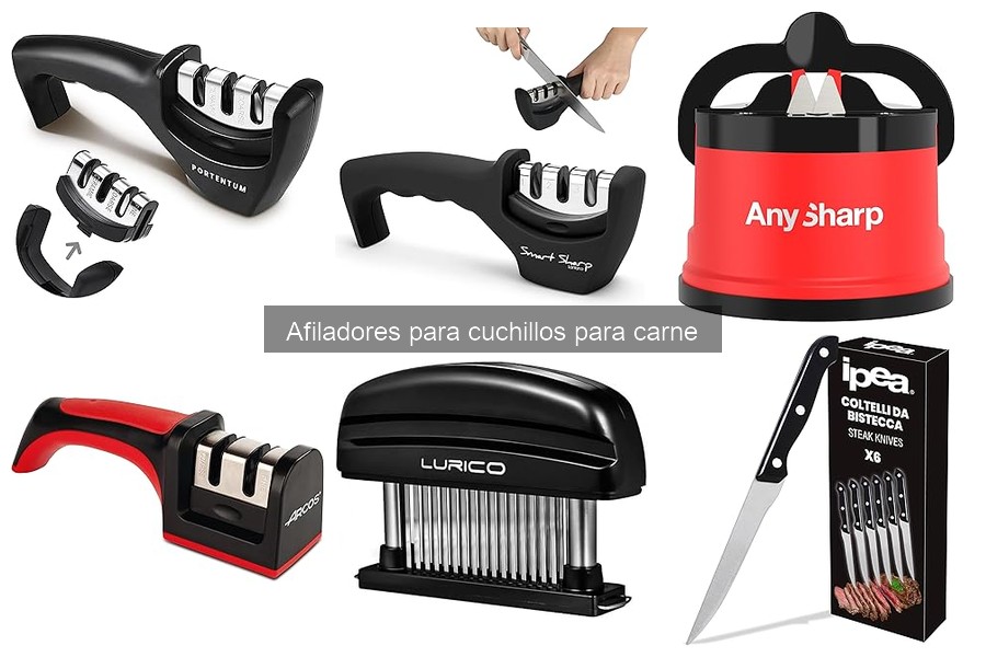 Alternativas a afiladores de cuchillos de carne