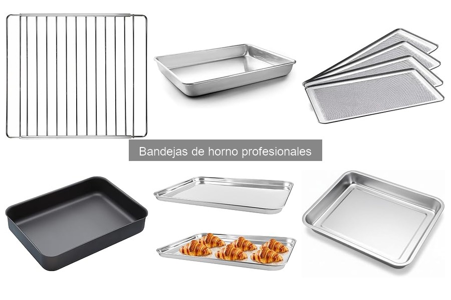 Alternativas a bandejas de horno profesionales para cocinar