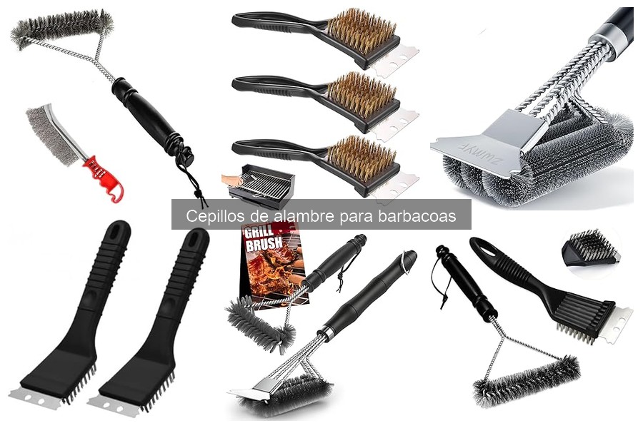 Alternativas a cepillos de alambre para limpiar barbacoa