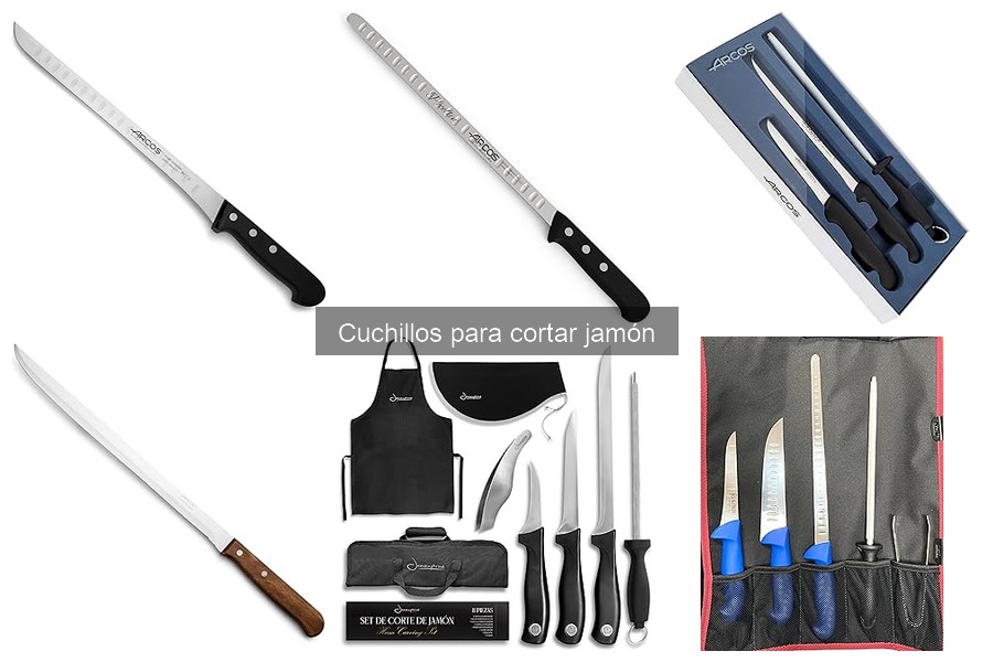 Alternativas a cuchillos para cortar jamón: opciones eficientes