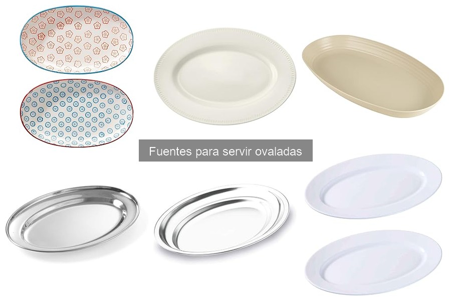 Alternativas a Fuentes Ovaladas para Servir en la Mesa