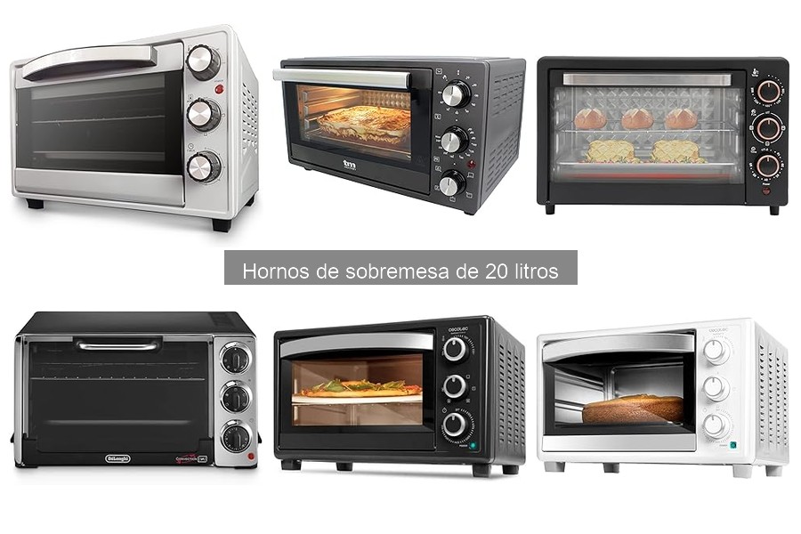 Alternativas a Hornos de Sobremesa de 20 Litros