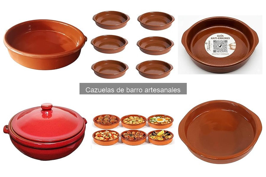 Alternativas a las cazuelas de barro artesanales para cocinar