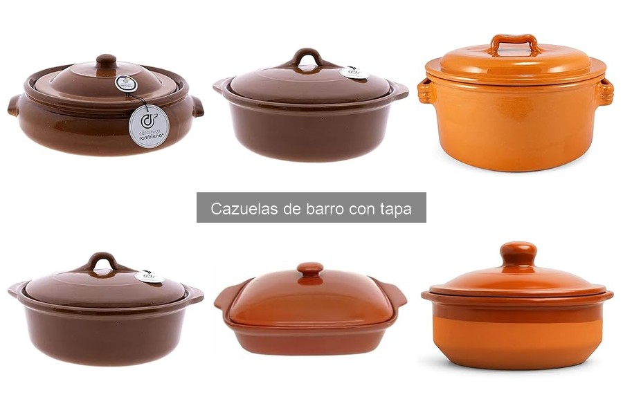 Alternativas a las Cazuelas de Barro con Tapa para Cocinar