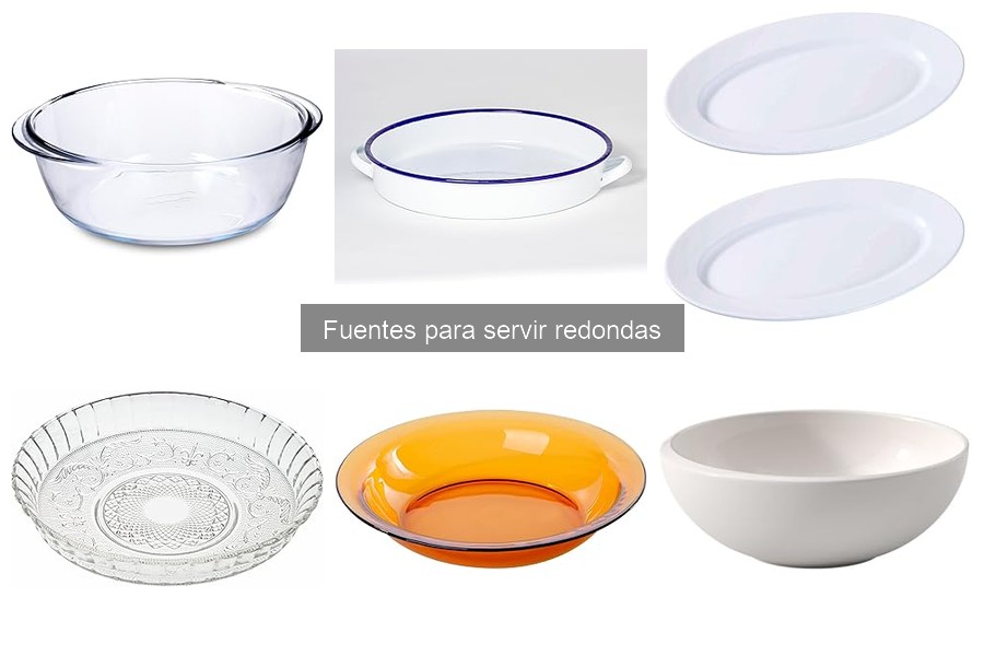 Alternativas a las Fuentes para Servir Redondas en Casa