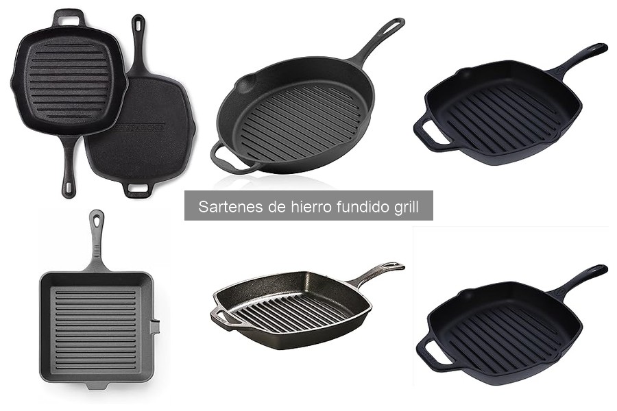 Alternativas a las sartenes de hierro fundido grill
