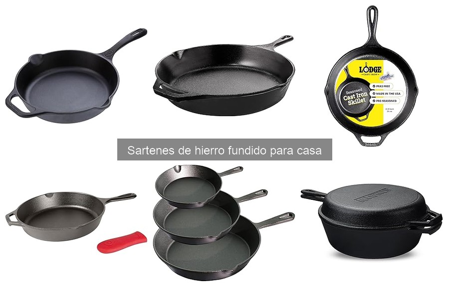 Alternativas a las sartenes de hierro fundido para cocinar