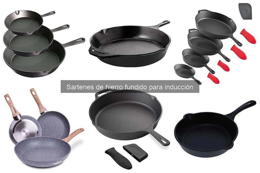Alternativas a las Sartenes de Hierro Fundido para Inducción
