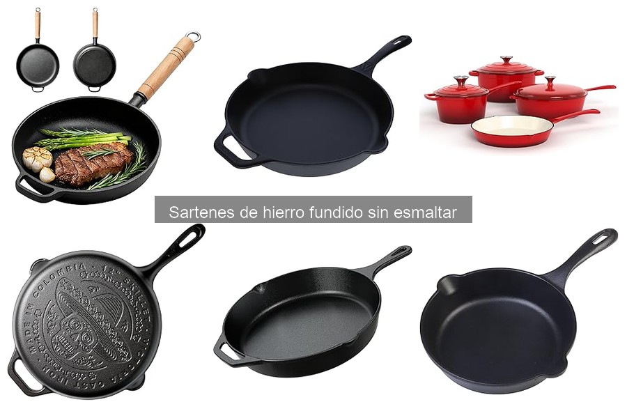 Alternativas a las Sartenes de Hierro Fundido Sin Esmaltar