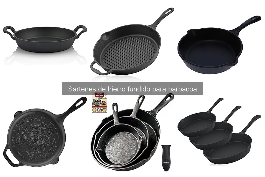 Alternativas a sartenes de hierro fundido para barbacoa