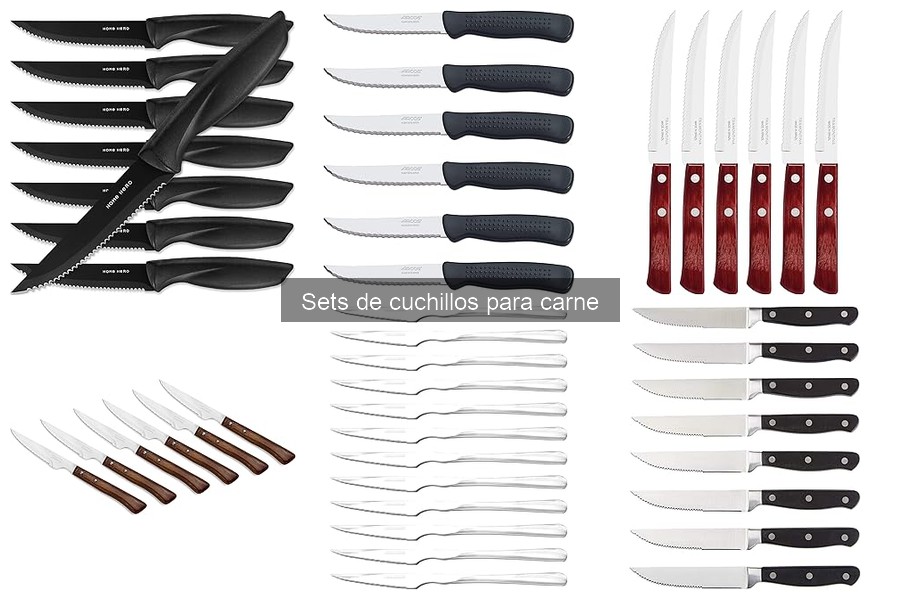 Beneficios de usar un set de cuchillos para carne