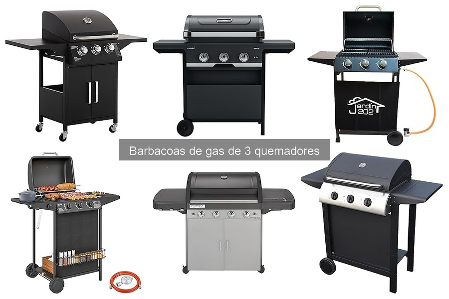 Beneficios de usar una barbacoa de gas de 3 quemadores