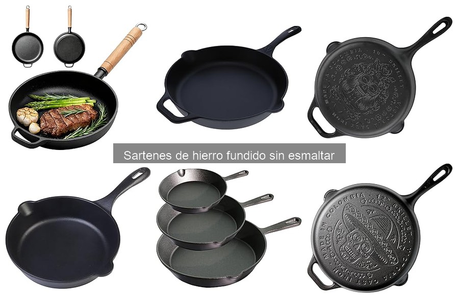 Cómo cuidar sartenes de hierro fundido sin esmaltar