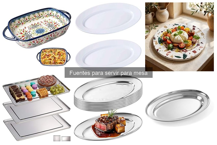 Cómo cuidar y mantener tus fuentes para servir en casa