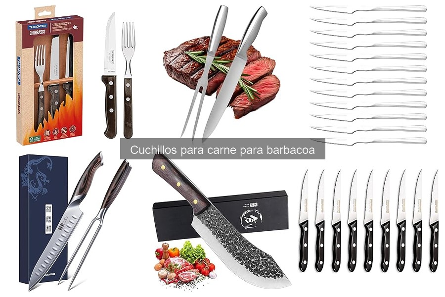 Cómo elegir el mejor cuchillo para carne para barbacoa