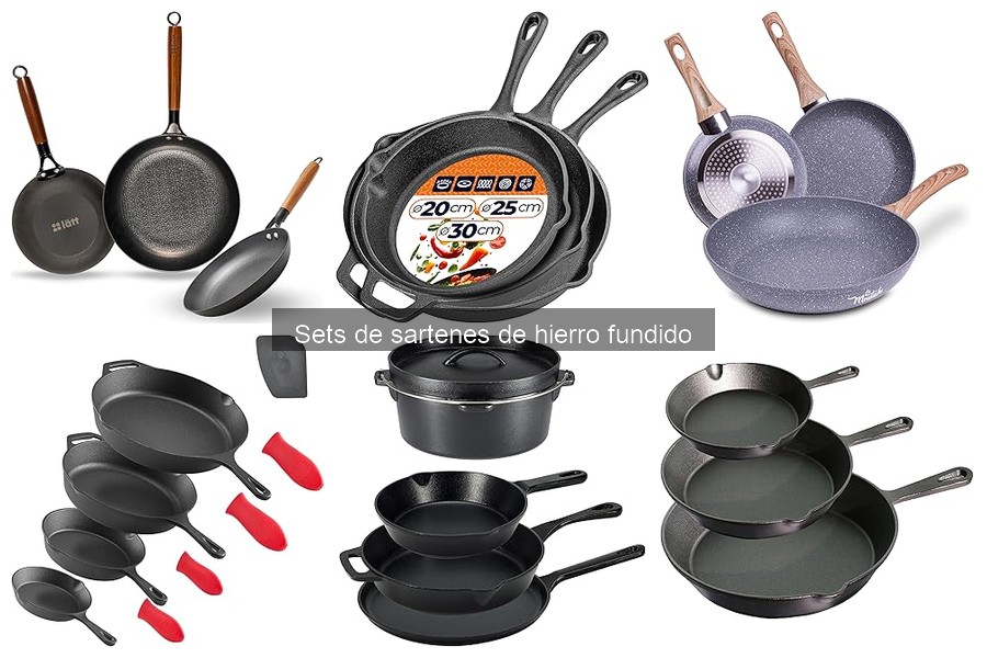 Cómo elegir el mejor set de sartenes de hierro fundido