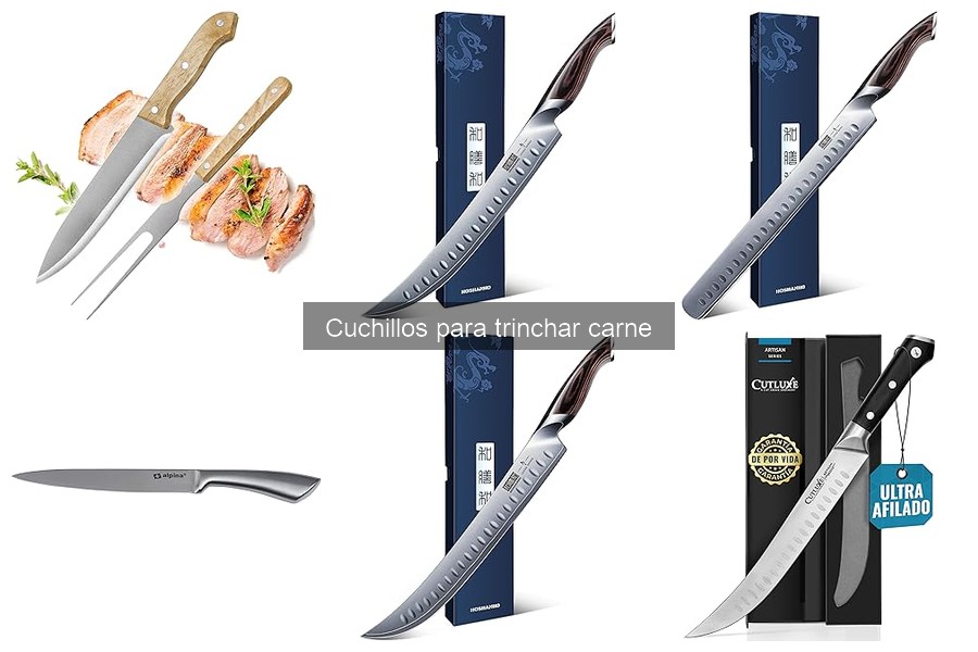 Cómo elegir el tamaño ideal de cuchillo para trinchar carne