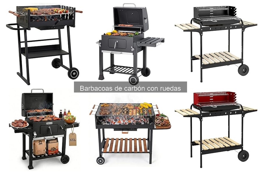 Cómo elegir la mejor barbacoa de carbón con ruedas