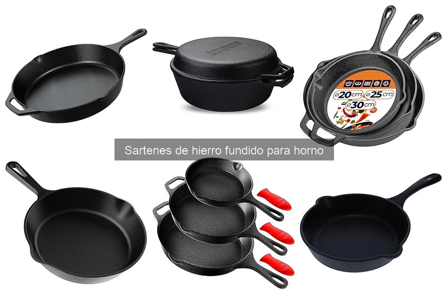 Cómo elegir la mejor sartén de hierro fundido para horno