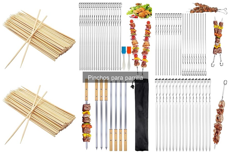 Cómo elegir los mejores pinchos para parrilla: guía de compra
