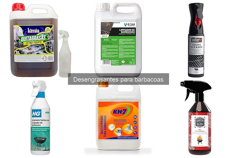Cómo evitar el uso excesivo de desengrasantes en barbacoas
