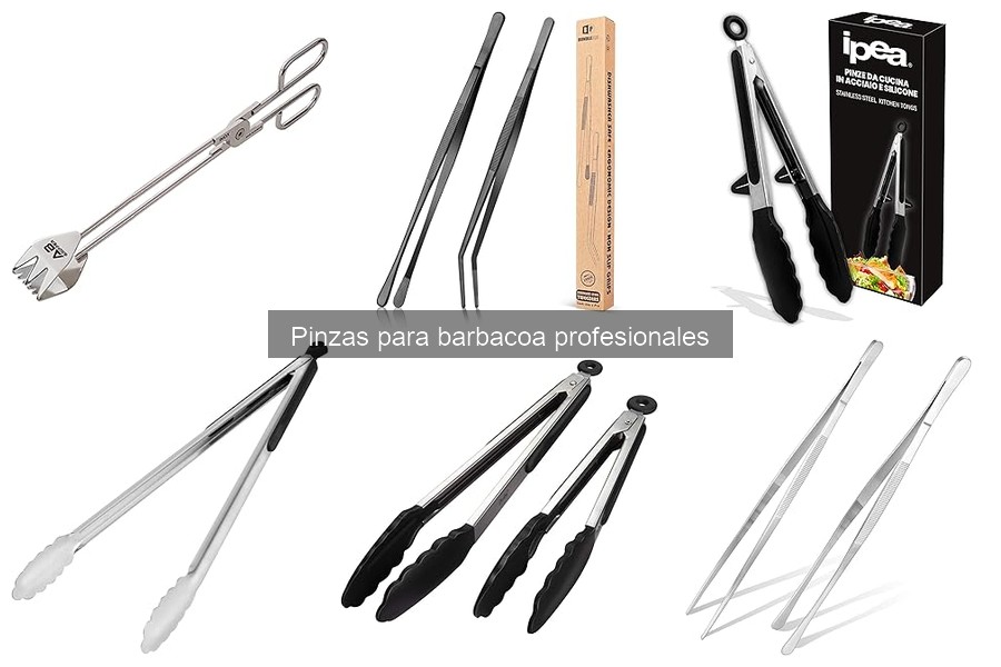 Cómo evitar que los alimentos se caigan con pinzas de barbacoa