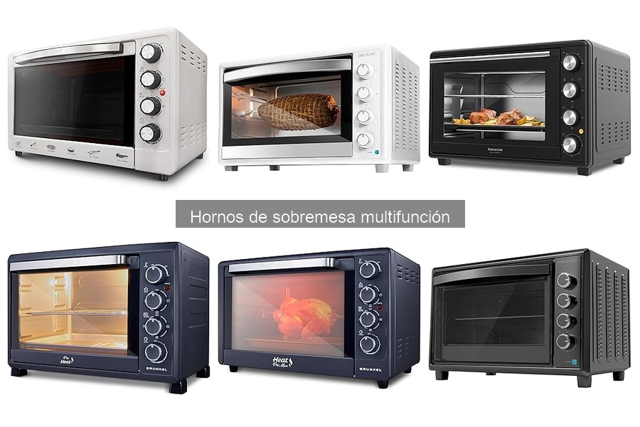 Cómo instalar un horno de sobremesa multifunción de forma segura