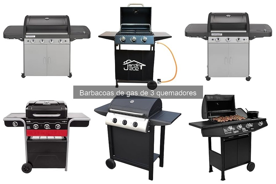Cómo instalar una barbacoa de gas de 3 quemadores