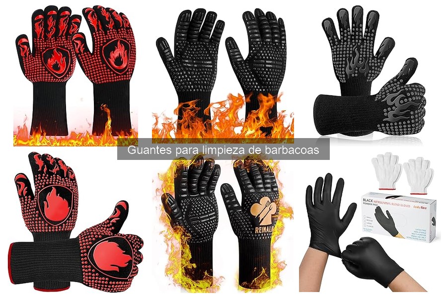 Cómo limpiar barbacoas con guantes: guía práctica