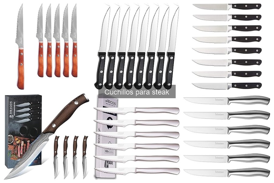 Cómo mantener y afilar un cuchillo para steak correctamente
