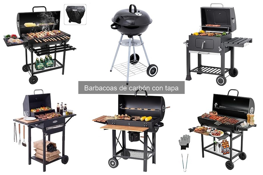 Cómo usar correctamente tu barbacoa de carbón con tapa