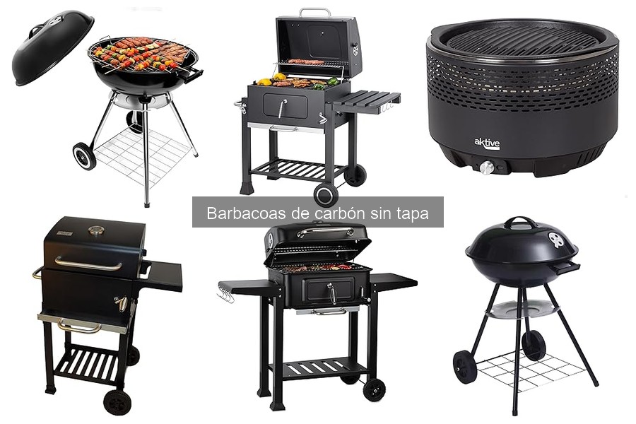 Cómo usar correctamente una barbacoa de carbón sin tapa