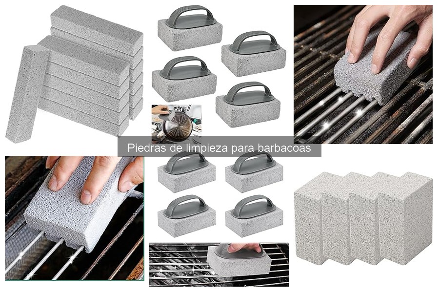 Cómo usar piedras de limpieza para barbacoas correctamente