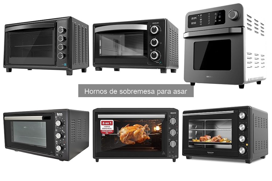 Cómo usar un horno de sobremesa para asar correctamente