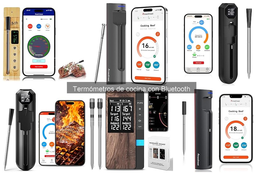 Cómo usar un termómetro de cocina Bluetooth correctamente