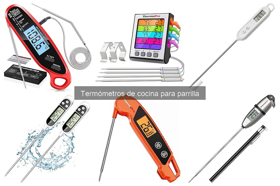 Cómo usar un termómetro de cocina para parrilla