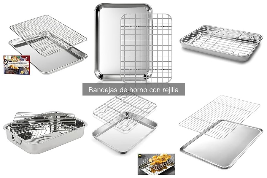 Comparativa: Bandejas de horno de acero inoxidable vs aluminio