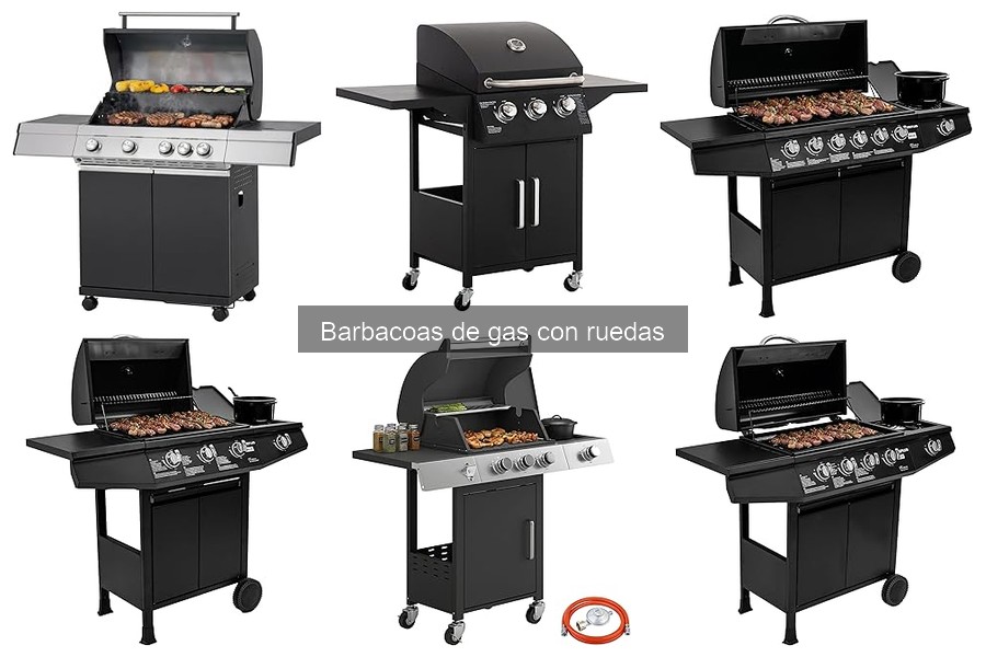 Comparativa: Barbacoas de gas con ruedas vs. de carbón