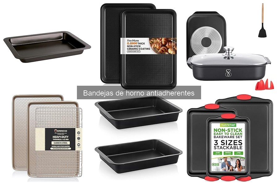 Comparativa de bandejas de horno antiadherentes 2023