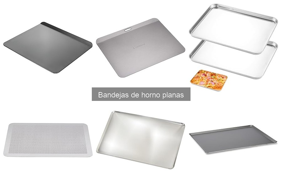 Comparativa de Bandejas de Horno Planas: Materiales y Ventajas