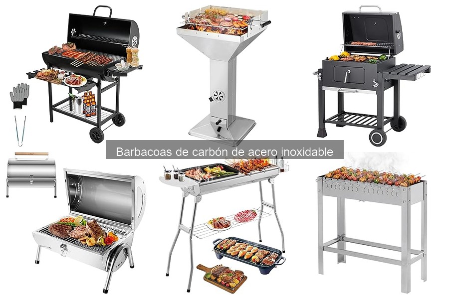 Comparativa de barbacoas de acero inoxidable y otros materiales