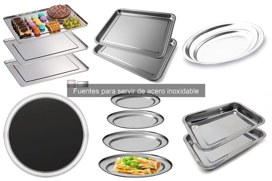 Comparativa de Fuentes de Acero Inoxidable y Otros Materiales